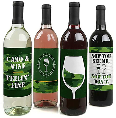 SGS personalisierte entfernbare Fruchtweinflaschen-Aufkleber-Etiketten drucken