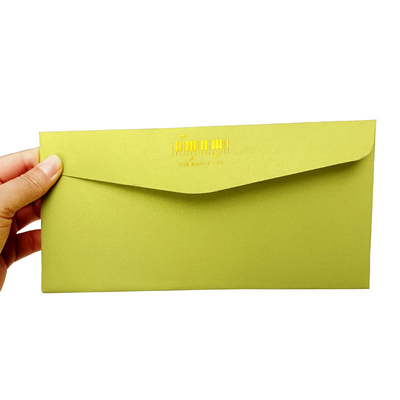 Kundenspezifischer Geschenk-Karten-Umschlag des grünen Gras-A9 für Hochzeitsfest-Einladung