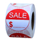 Kundenspezifischer Logo Retail Store Paper Label-Aufkleber wasserdicht