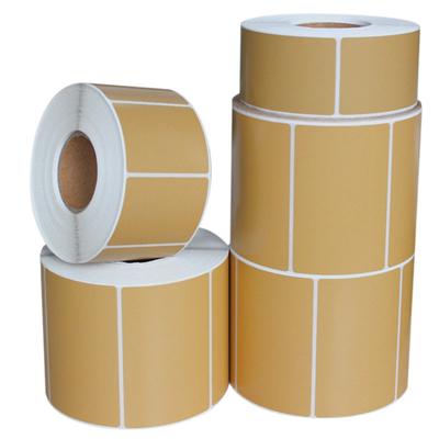 Selbstklebendes leeres Papier 4x6 Thermoetiketten Druckerrolle für den Versand