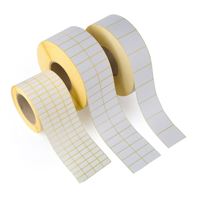 Selbstklebendes leeres Papier 4x6 Thermoetiketten Druckerrolle für den Versand