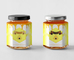Personalisierter manipulationssicherer Honigglas-Aufkleber für Lebensmittelverpackungen