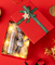 Weihnachtsplätzchen-Schokoladenkeks-Auswahlbox Weihnachtsmann-Schneemann-Design
