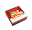Weihnachtsbaum-Nougat-Geschenkverpackung Rechteckige Keks-Sortiment-Box