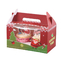 Personalisierte CYMK-Druck-Weihnachtsgeschenkbox für Weihnachtskuchen süße Süßigkeiten 600 g/m²