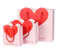 Gelebor Pantone Cardboard Shopping Bag Love Wedding Gift Bag für Süßigkeiten