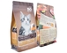 Wiederverschließbare Papierbeutel aus Aluminiumfolie, die für Katzen-Hundefutter verpacken