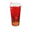 ODM 9oz Papierwegwerfweihnachtsschale für Getränk-Kaffee-Milch-Tee