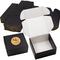 Schwarze gewölbte Geschenkbox für die verschickende Versandspeichergeschenk-Verpackung