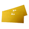 Orange Kraftpapier-Manila-Umschlag-Gewohnheit gedruckt mit Logo Or String