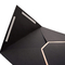 Bronzierender Logo Black Card Kraft Paper-UVumschlag für Geschäft