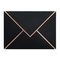 Bronzierender Logo Black Card Kraft Paper-UVumschlag für Geschäft