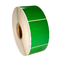 Grüne drei Beweis-Qualitäts-thermischer Aufkleber-Papier-Transport abbaubar