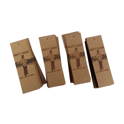 Kraftpapier des maßgefertigten Kleidungsstücks Papp, dashang tags for clothing druckt
