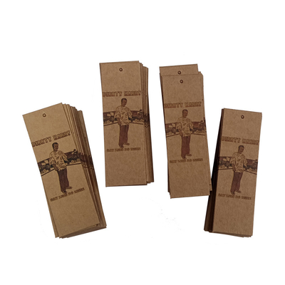 Kraftpapier des maßgefertigten Kleidungsstücks Papp, dashang tags for clothing druckt